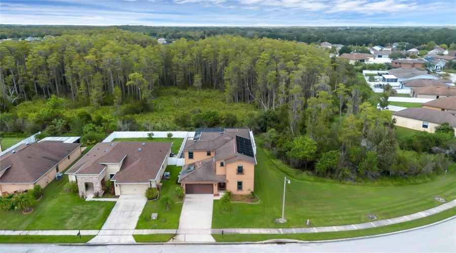 Aerial Front View