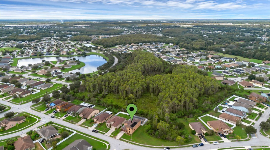 Aerial Neighborhood  View