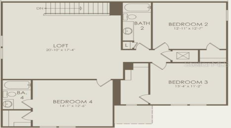 Floor Plan - Floor Two