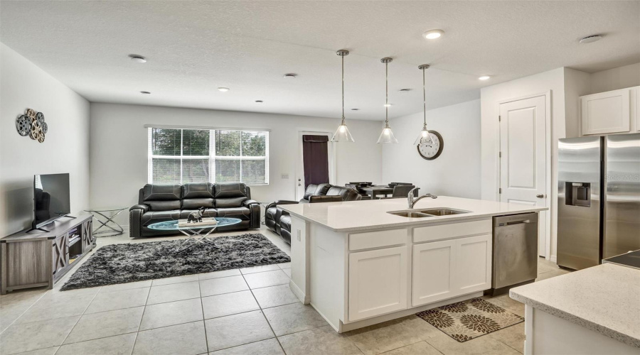 Open concept living!