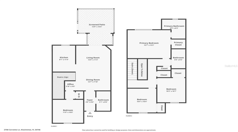 KISSIMMEE, Florida 34746, 4 Bedrooms Bedrooms, ,3 BathroomsBathrooms,Residential,For Sale,CORVETTE,0,MFRO6326201