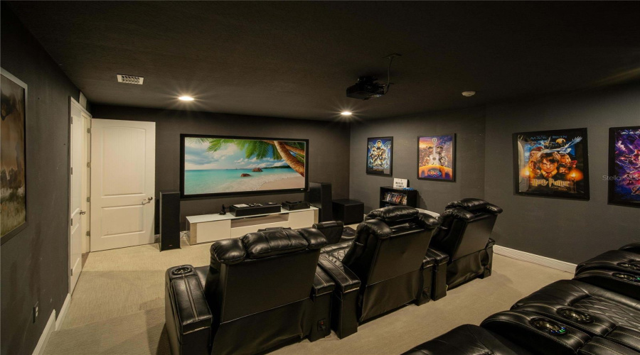 Custom Theater Room