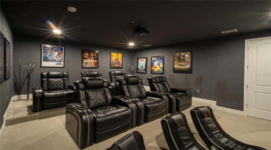 Custom Theater Room