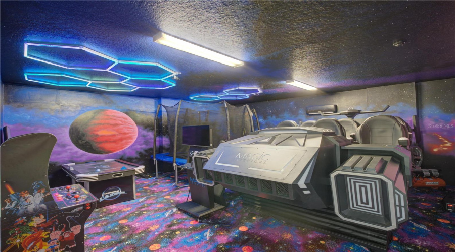 Custom Themed Game Room