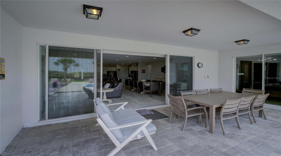 Downstairs Rear Patio