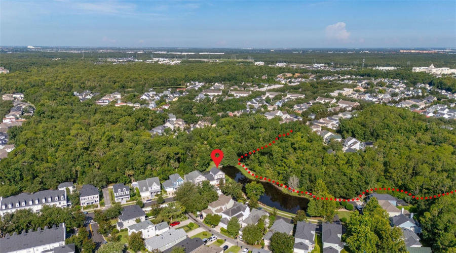 Right Next to Access to Nature Trails