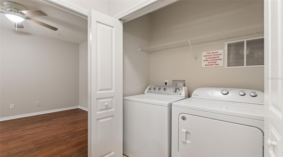 inside laundry