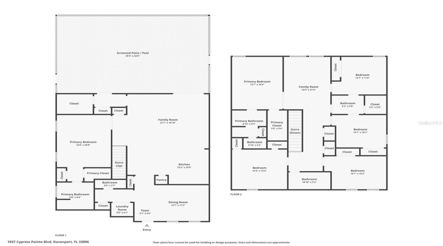 DAVENPORT, Florida 33896, 6 Bedrooms Bedrooms, ,5 BathroomsBathrooms,Residential,For Sale,CYPRESS POINTE,0,MFRTB8406697
