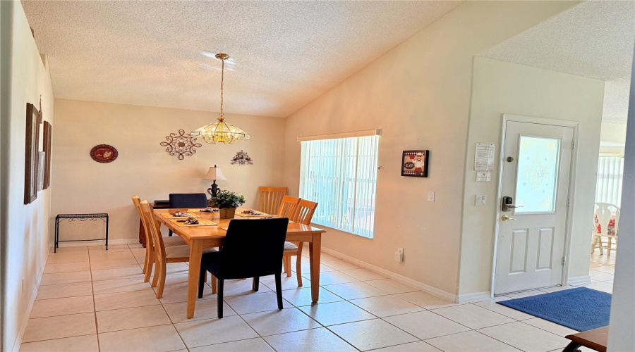 Dedicated Dining Room & Ceramic Tile throughout Common Area