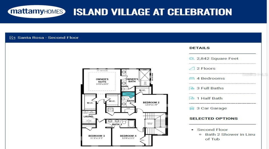 CELEBRATION, Florida 34747, 4 Bedrooms Bedrooms, ,3 BathroomsBathrooms,Residential,For Sale,ESTUARY LAKE,0,MFRO6324447
