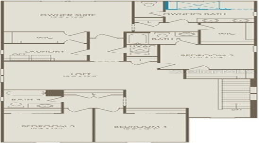 Floor Plan - Floor Two