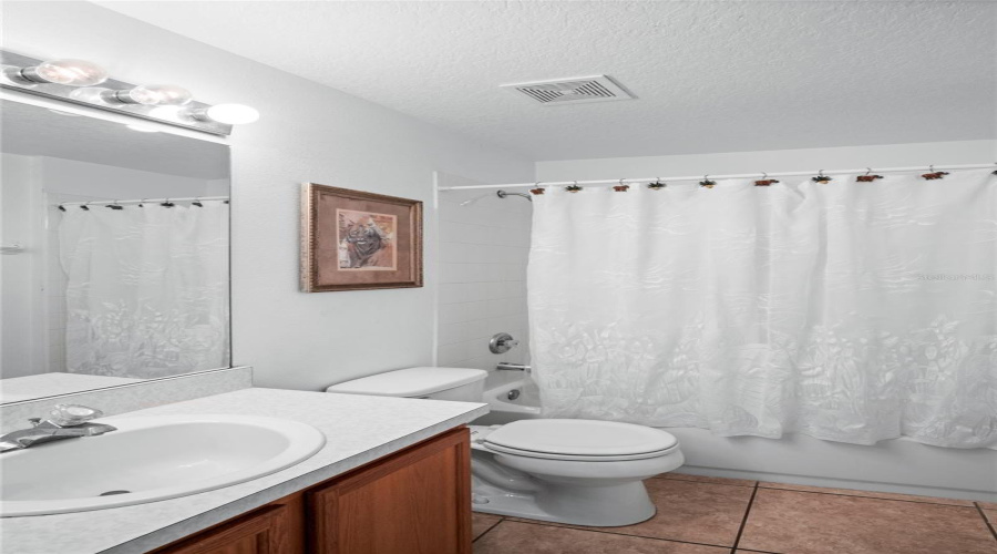 The guest bathroom.