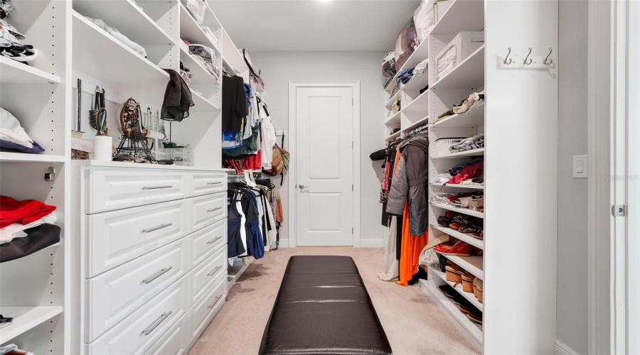 Primary closet(first floor)