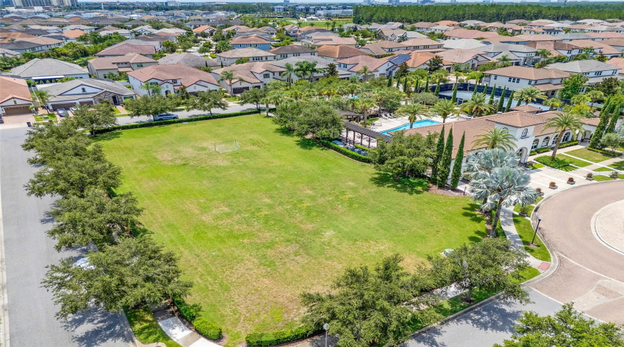 Community soccer/play field