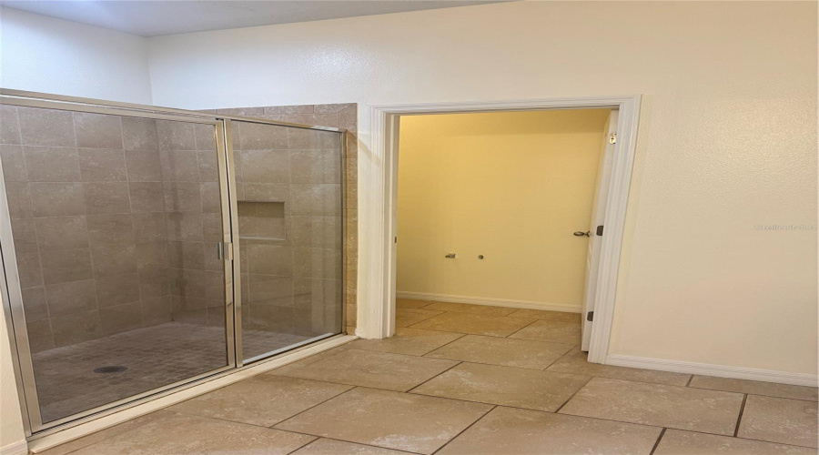 Master Shower / Toilet