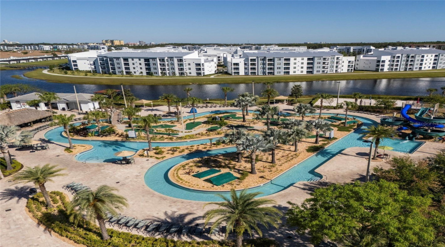 Lazy River and Water Slide