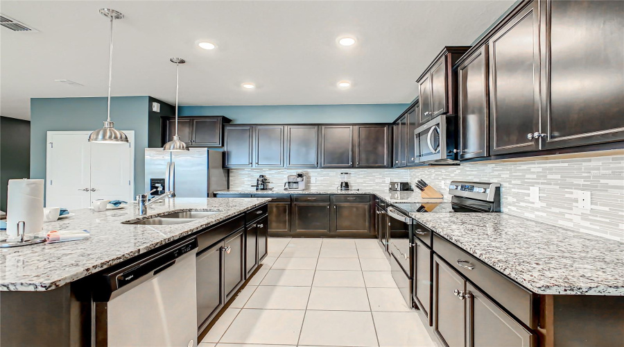 Kitchen--Whip up meals in a bright spacious kitchen