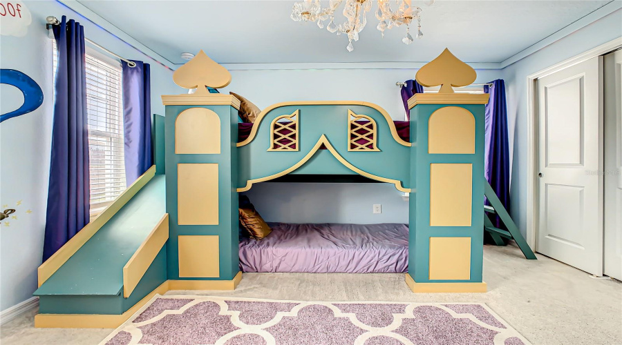 Bed #2--where magic carpets and bedtime stories come to life!