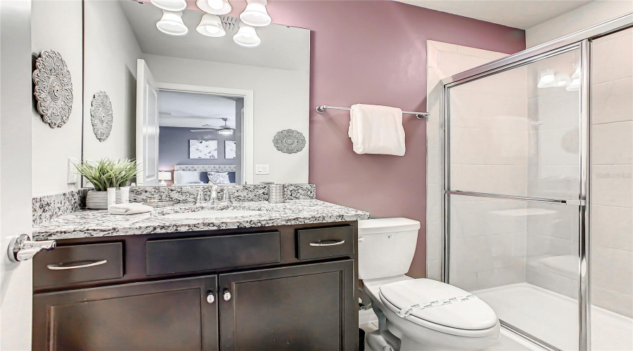 Bath #6--Stylish en-suite bathroom for a seamless, private retreat