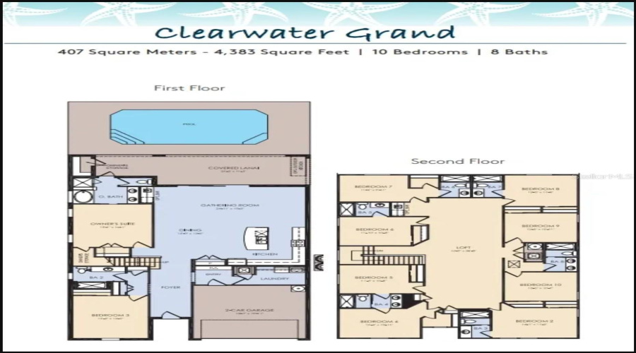 Floor Plan--Clearwater Grand