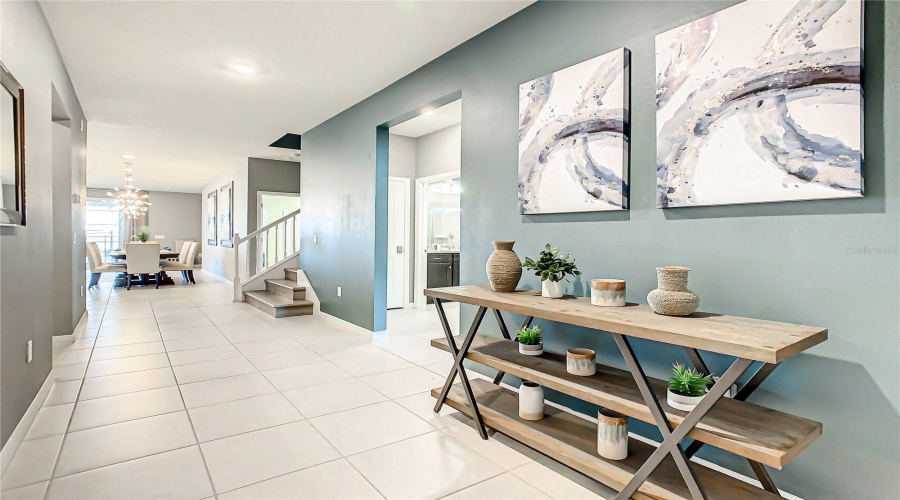 Foyer--Spacious foyer seamlessly flows into the main living areas