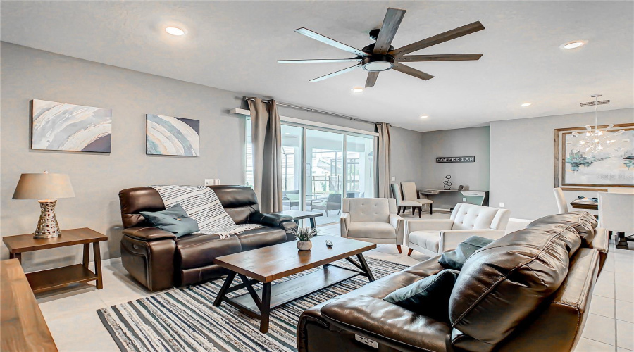 Living Room--Plenty of space to unwind connect, and enjoy
