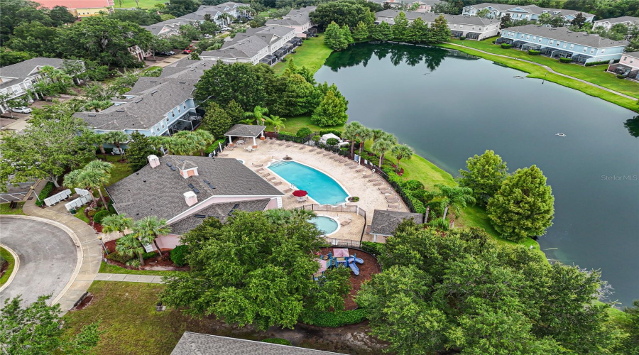 COMMUNITY POOL NEXT DOOR.