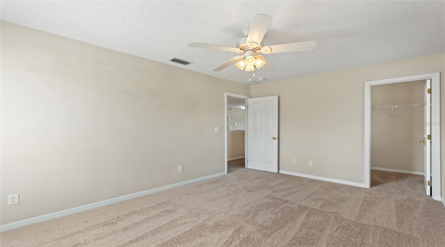 Fourth Bedroom with walk in closet