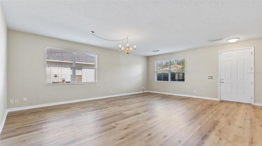 Formal Living to Dining to front door