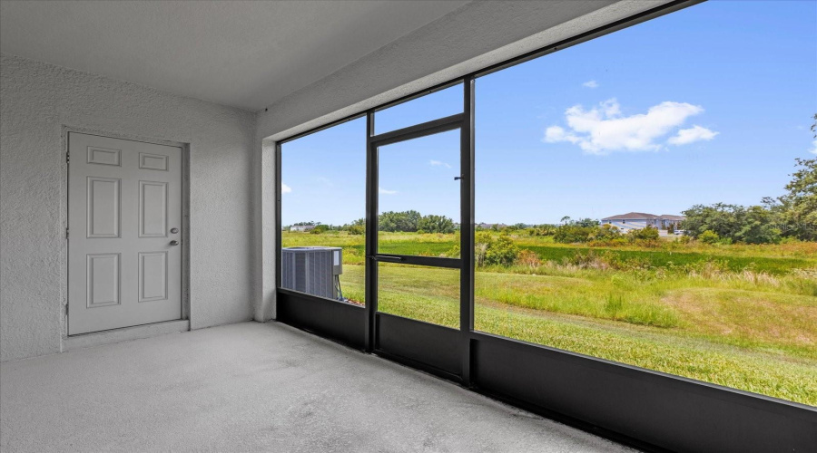 Screened Back Patio