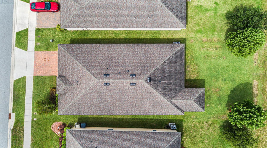 AERIAL VIEW OF ROOF
