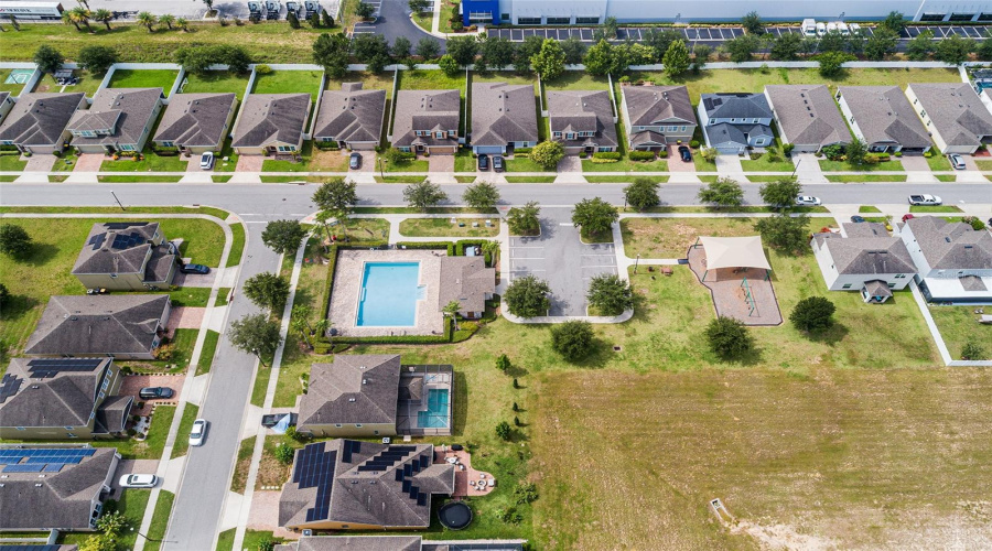 COMMUNITY POOL AND PLAY AREA