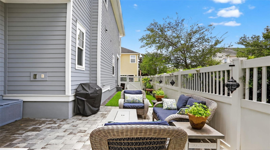 side patio