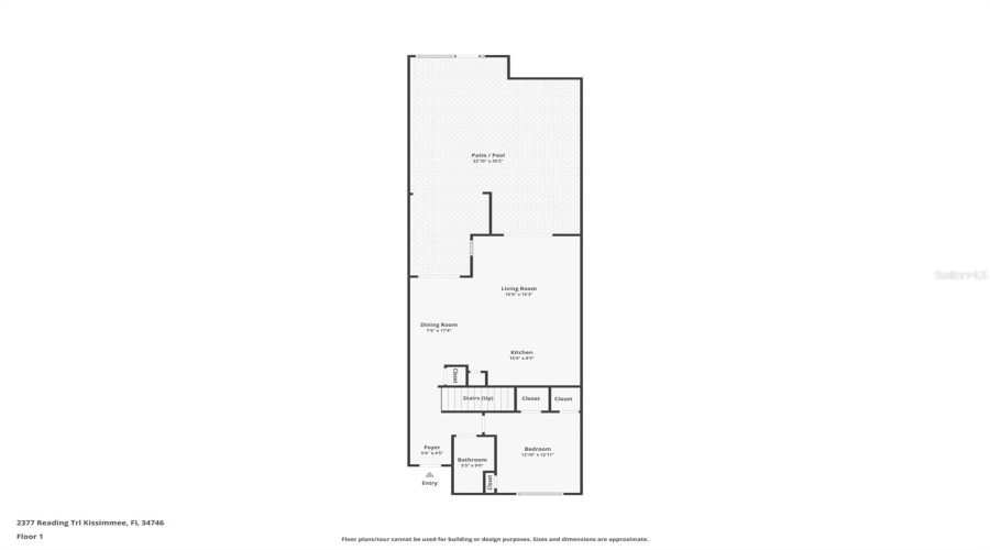 KISSIMMEE, Florida 34746, 4 Bedrooms Bedrooms, ,3 BathroomsBathrooms,Residential,For Sale,READING,0,MFRO6280511