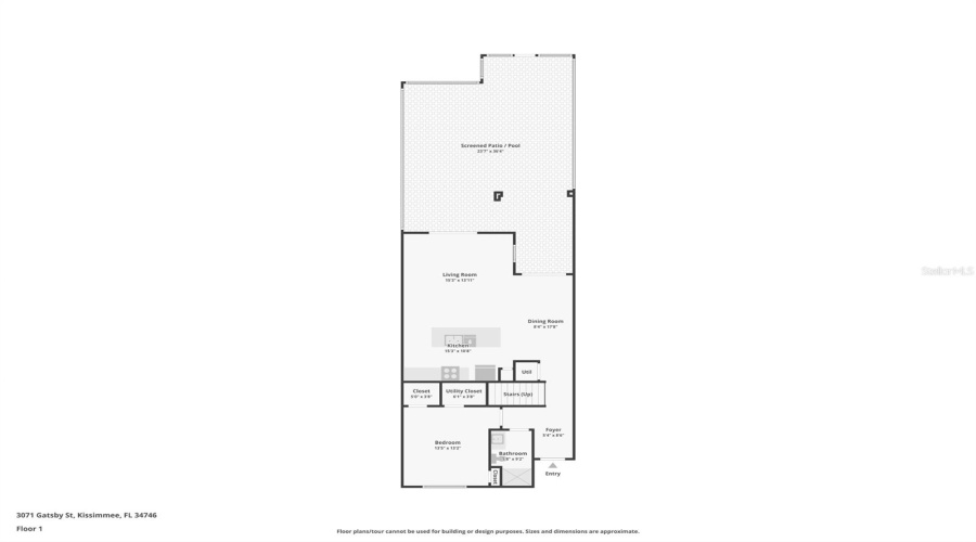 KISSIMMEE, Florida 34746, 4 Bedrooms Bedrooms, ,3 BathroomsBathrooms,Residential,For Sale,GATSBY,0,MFRO6328156