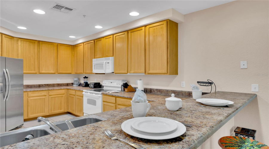 Large kitchen!