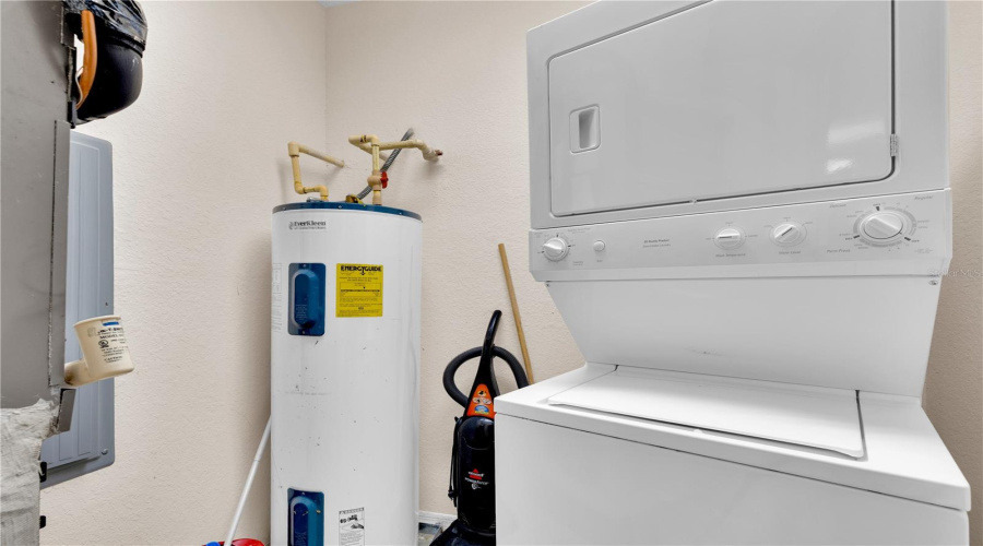 Laundry room.
