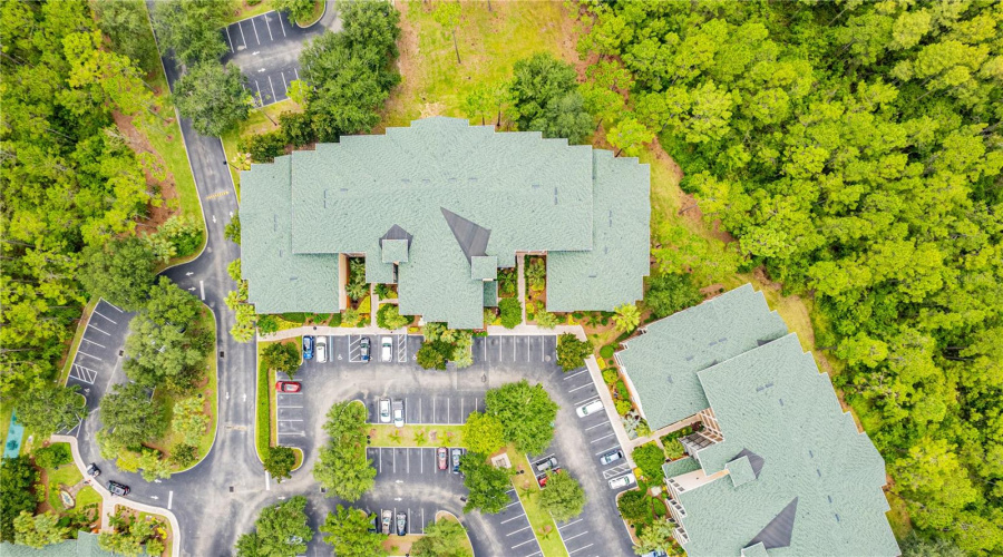 Aerial view of the club.