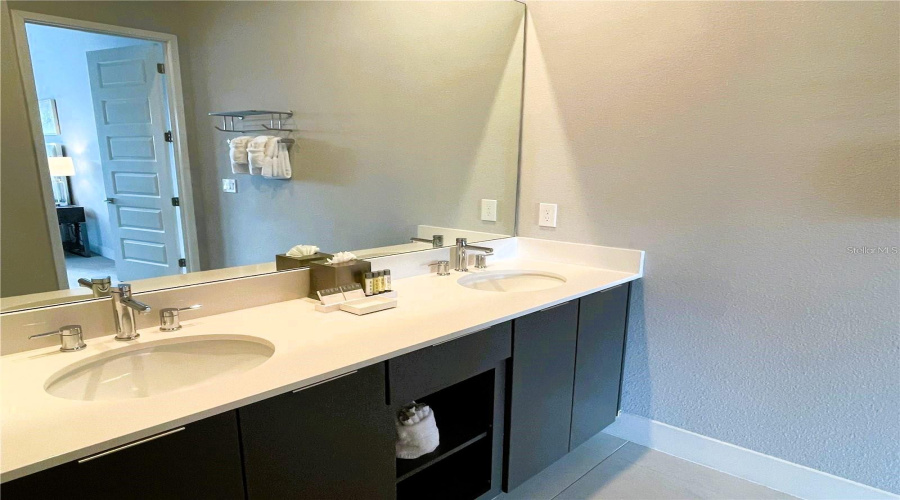 En-suite in primary bedroom