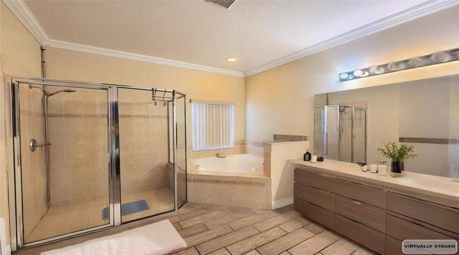 Staged Primary Bathroom
