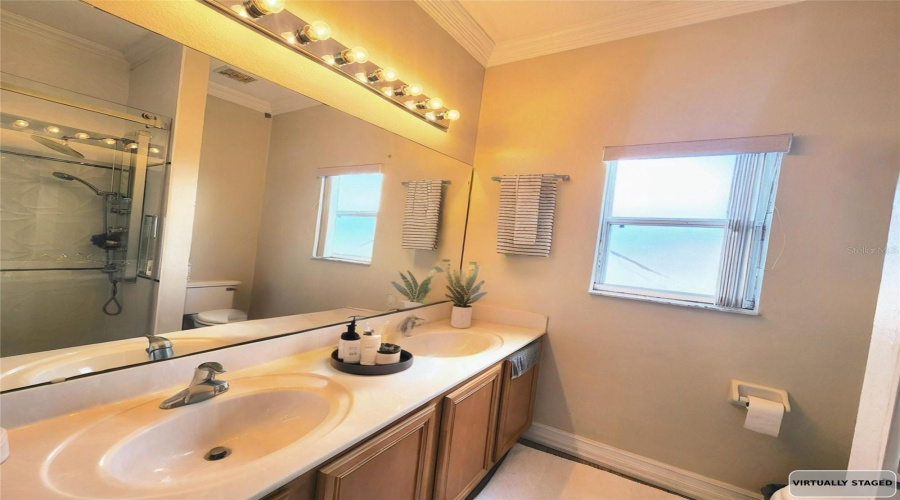 Staged Bathroom Upstairs