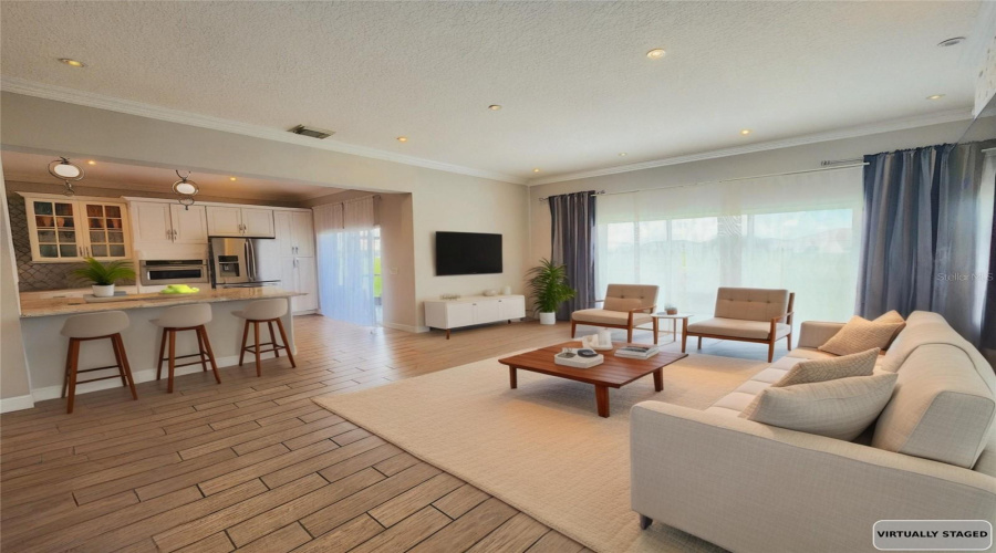 Staged Livingroom