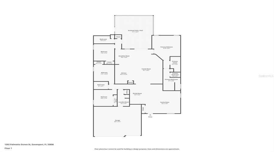 DAVENPORT, Florida 33896, 4 Bedrooms Bedrooms, ,3 BathroomsBathrooms,Residential,For Sale,PALMETTO DUNES,0,MFRO6293104