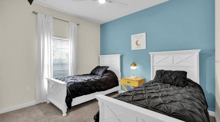 Two twins beds