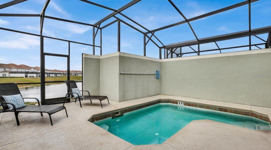 Backyard oasis