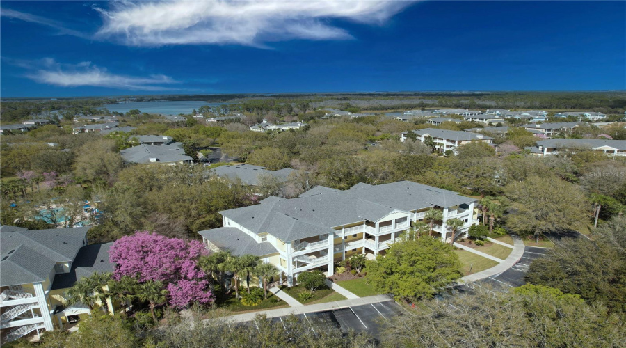 Aerial view of the Building