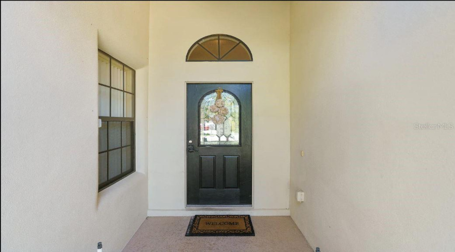 Front entrance door