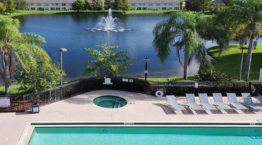 Community Pool and Pond
