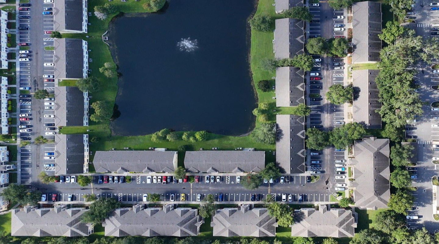 Aerial View of Community