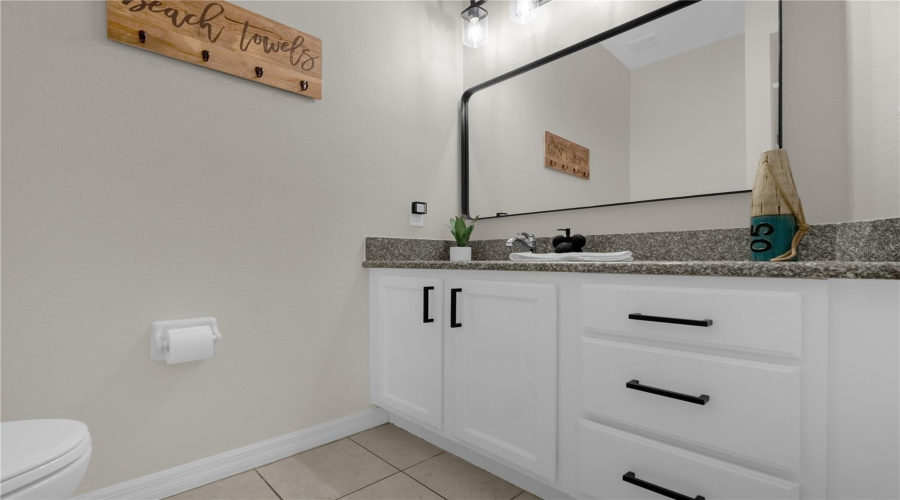 half bathroom